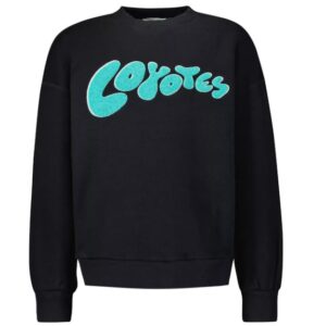 Les Coyotes de Paris Sweater Zwart Logo