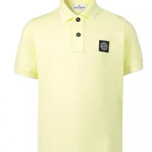 Stone Island Polo Licht Geel
