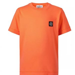 Stone Island T-Shirt Oranje