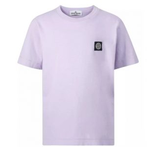 Stone Island T-Shirt Lila