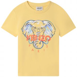 Kenzo Kids T-Shirt Geel