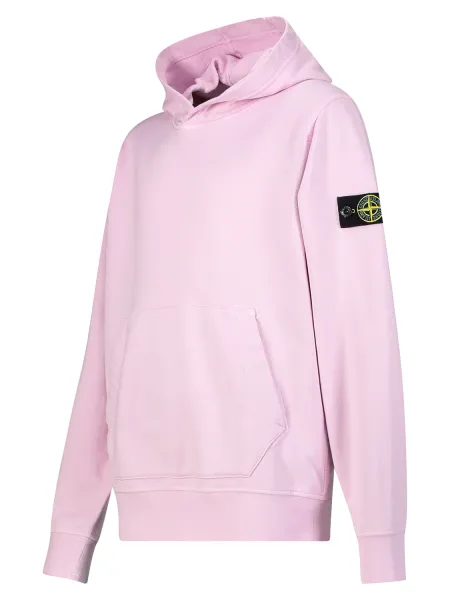 Stone Island Hoodie Roze