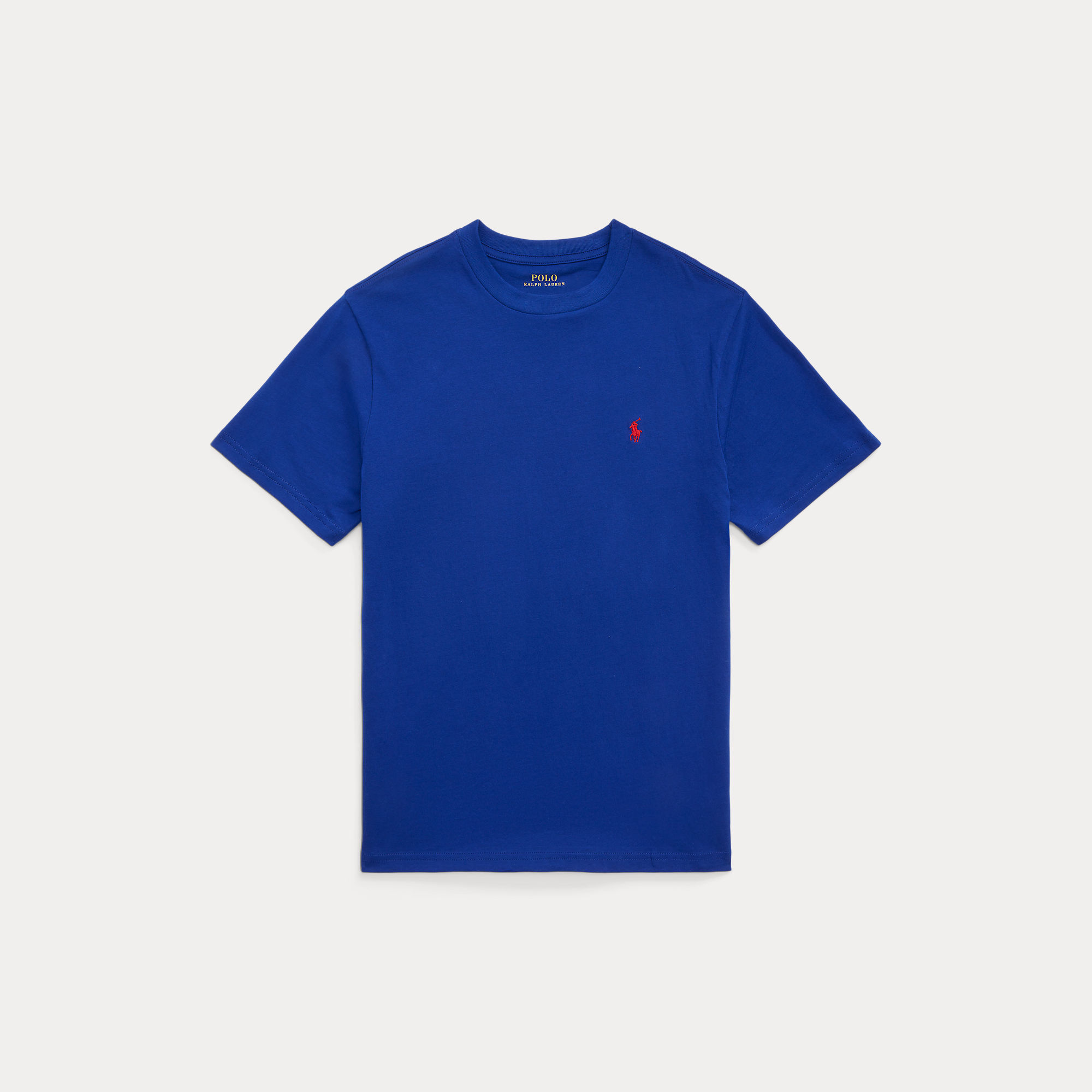 Ralph Lauren T shirt Blauw Fel Mr Mario