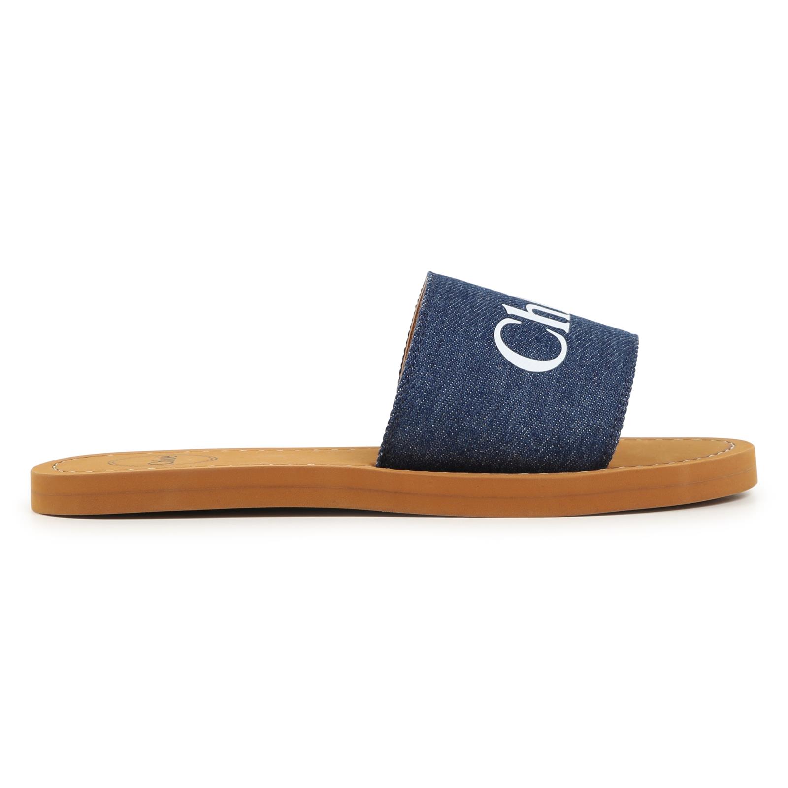 Chloe Slippers Denim