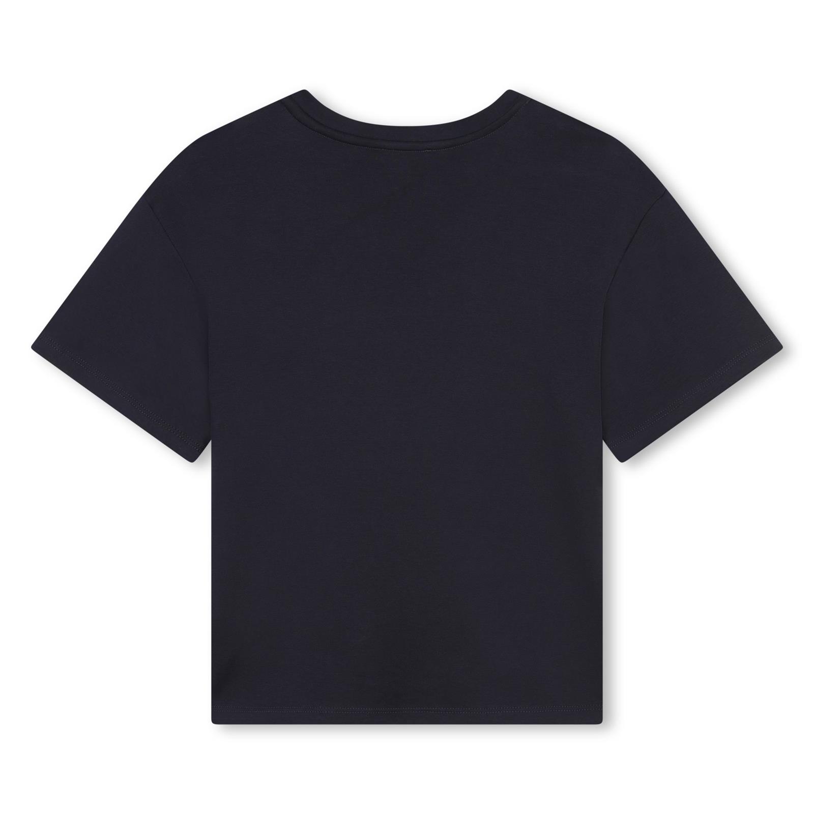 Chloe T-Shirt Donkerblauw Logo