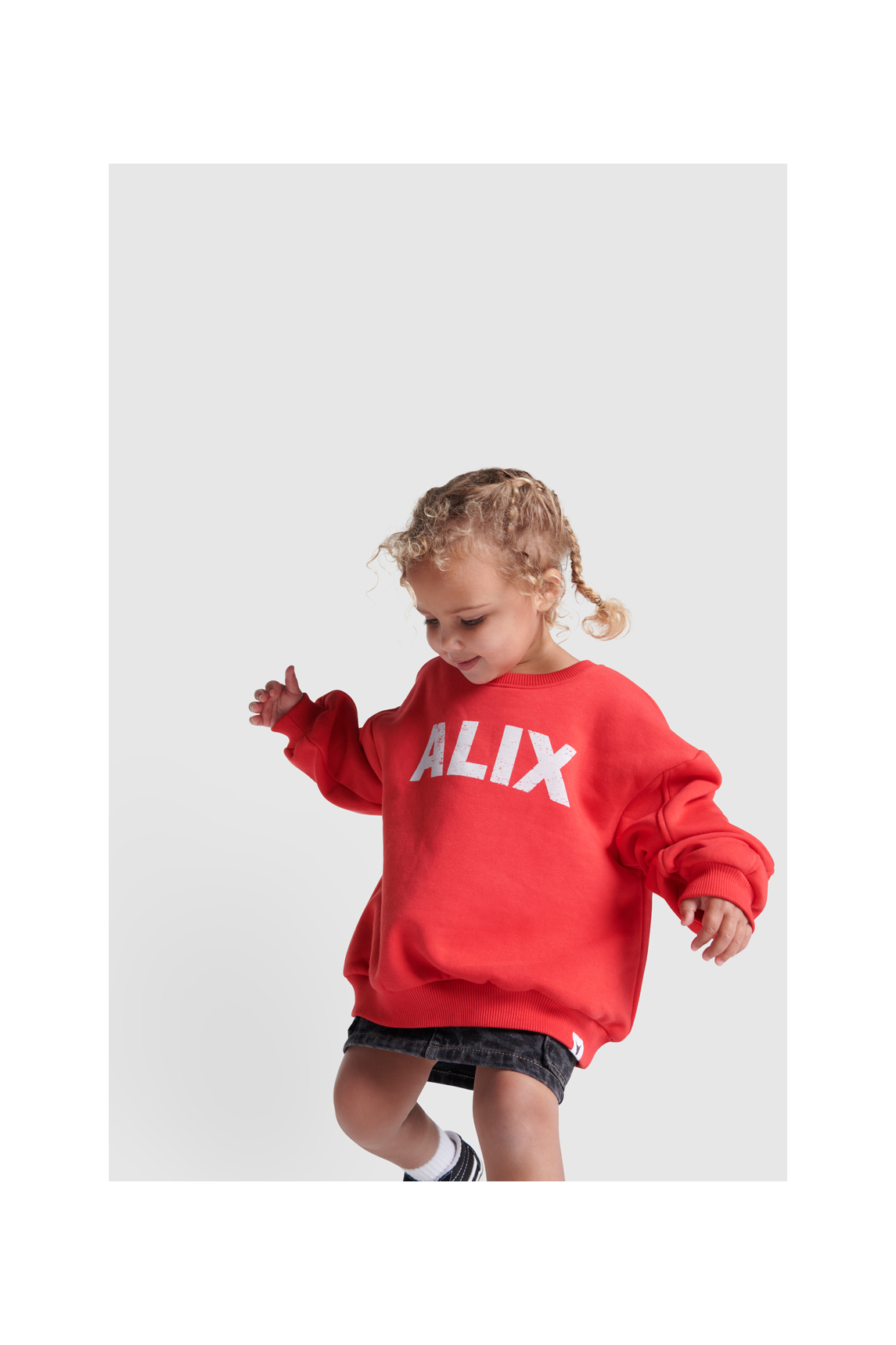 Alix Mini Sweater Rood