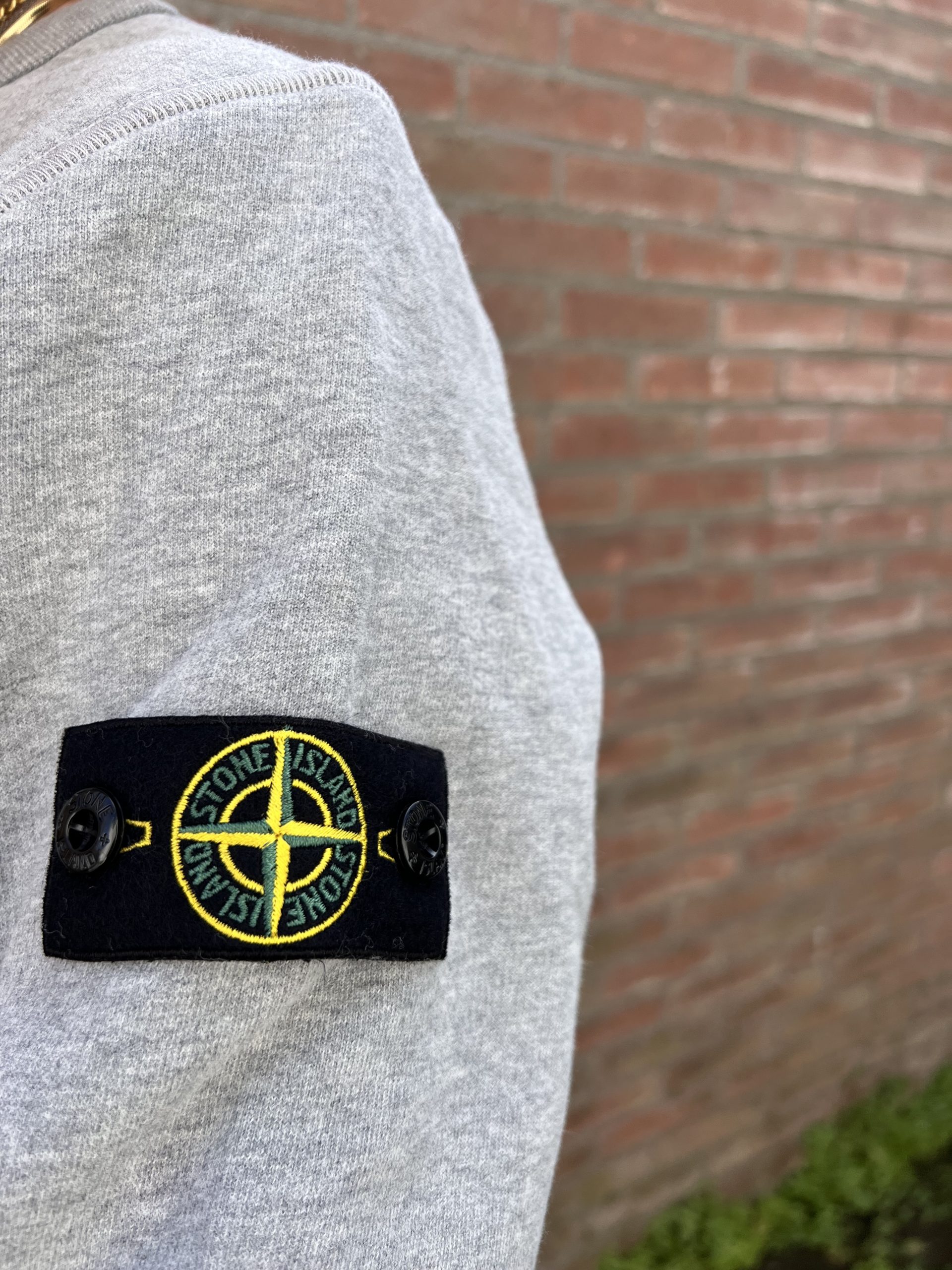 Stone Island Sweater Lichtgrijs