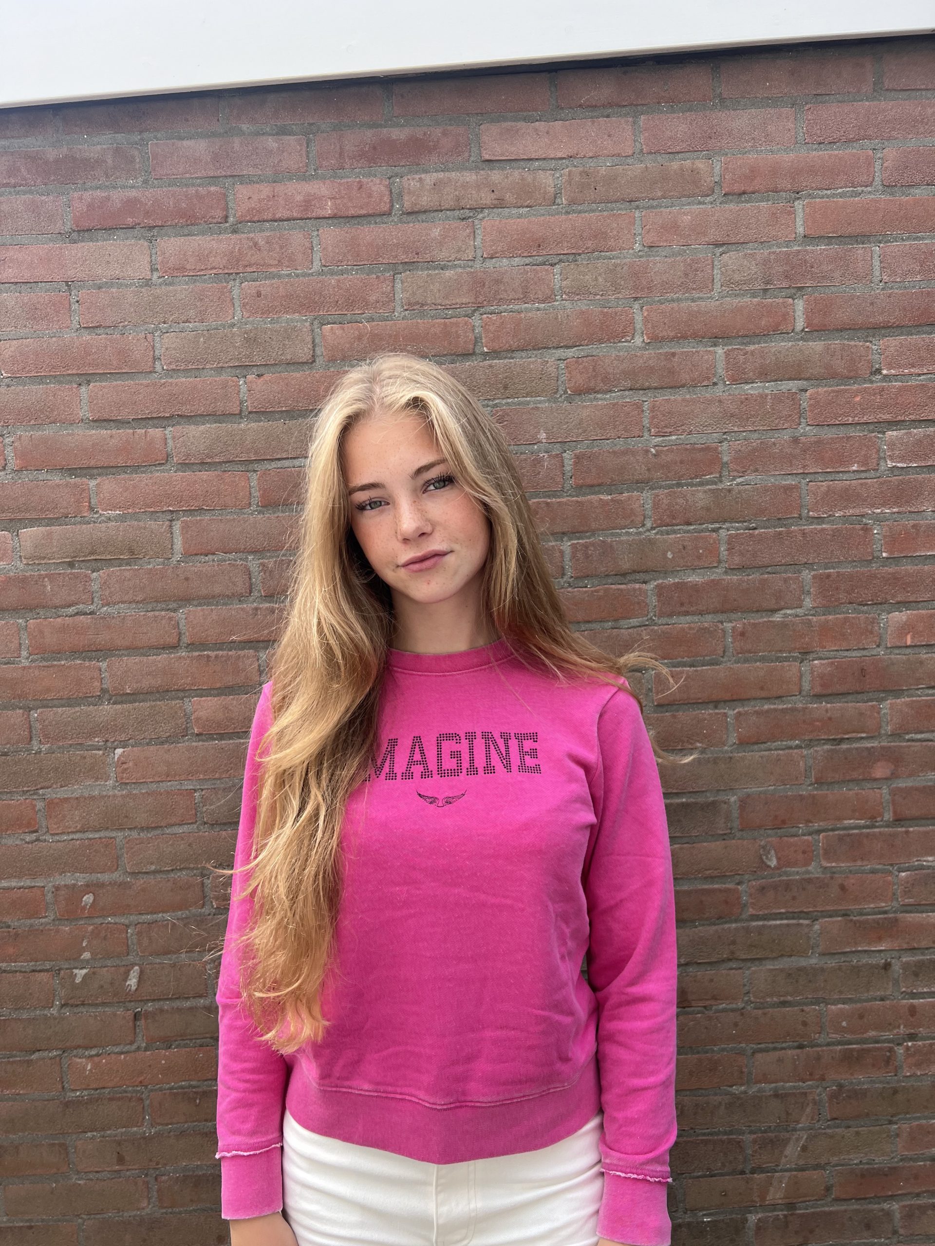 Zadig en Voltaire Trui Roze Imagine