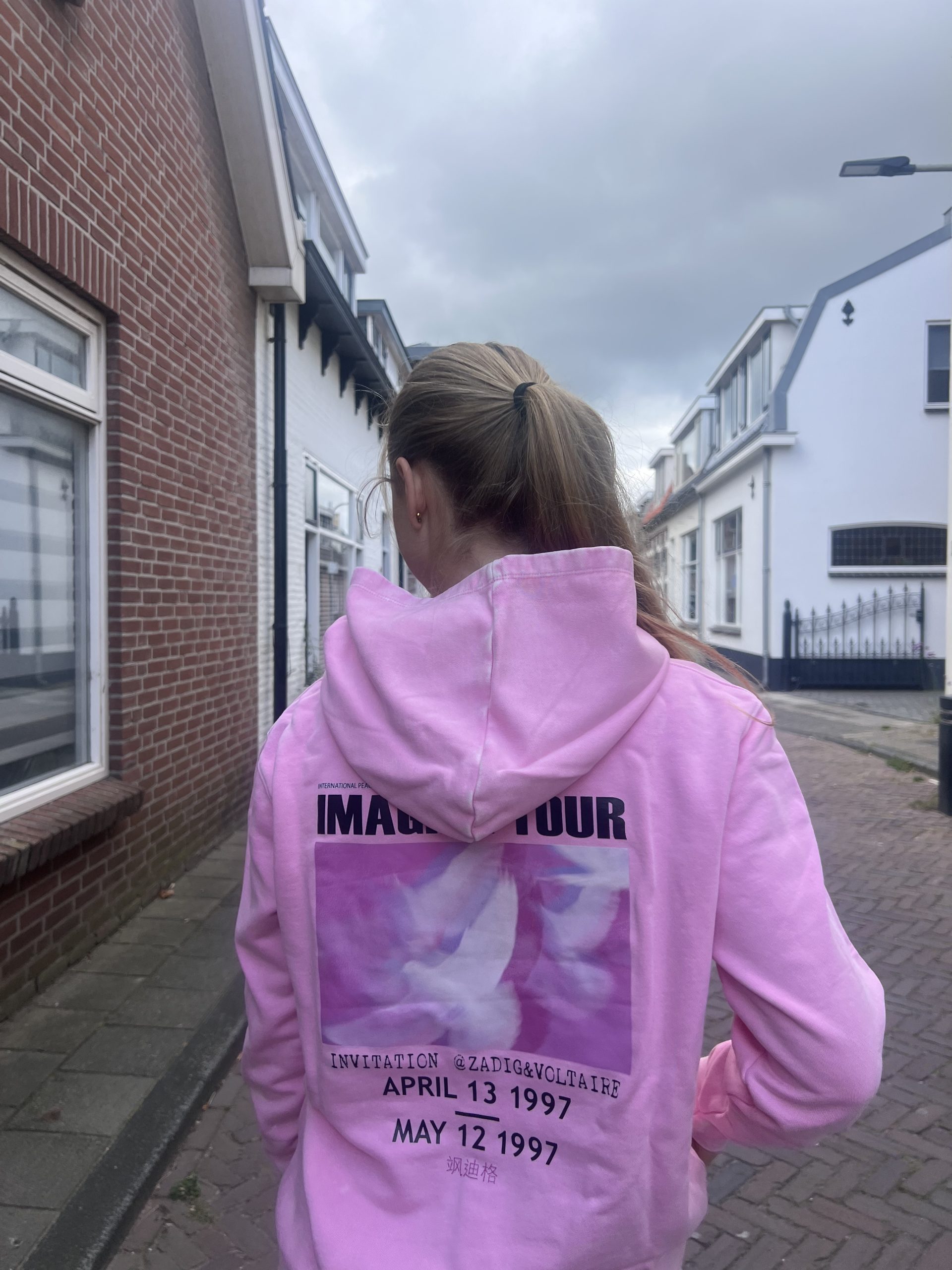 Zadig en Voltaire Hoodie Roze