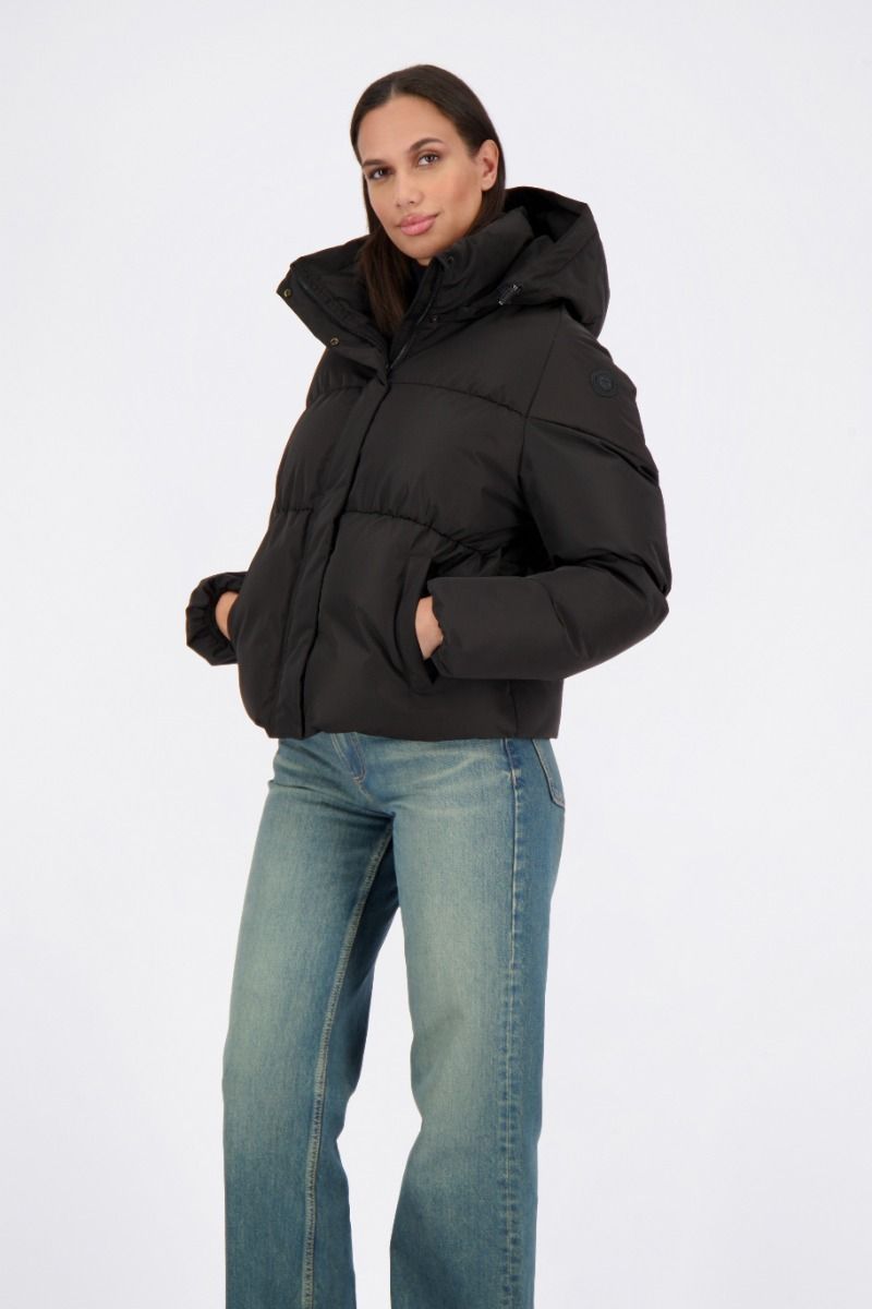 Airforce Maya Puffer Jacket Dames Zwart