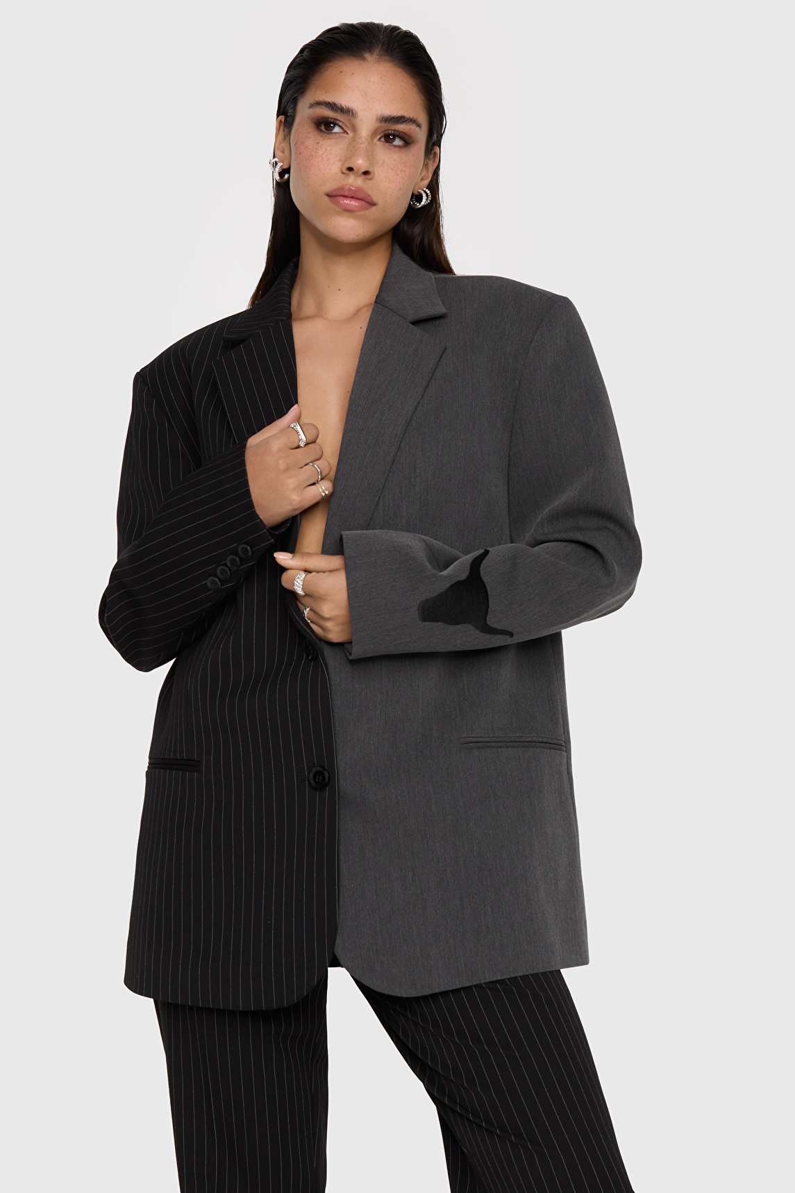 Alix the Label Mix Suit Blazer