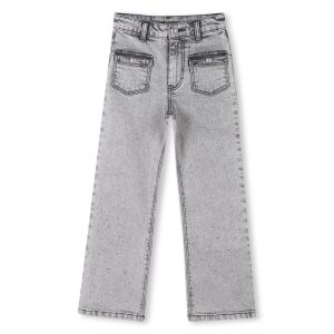 Zadig & Voltaire Jeans Grijs Steentjes