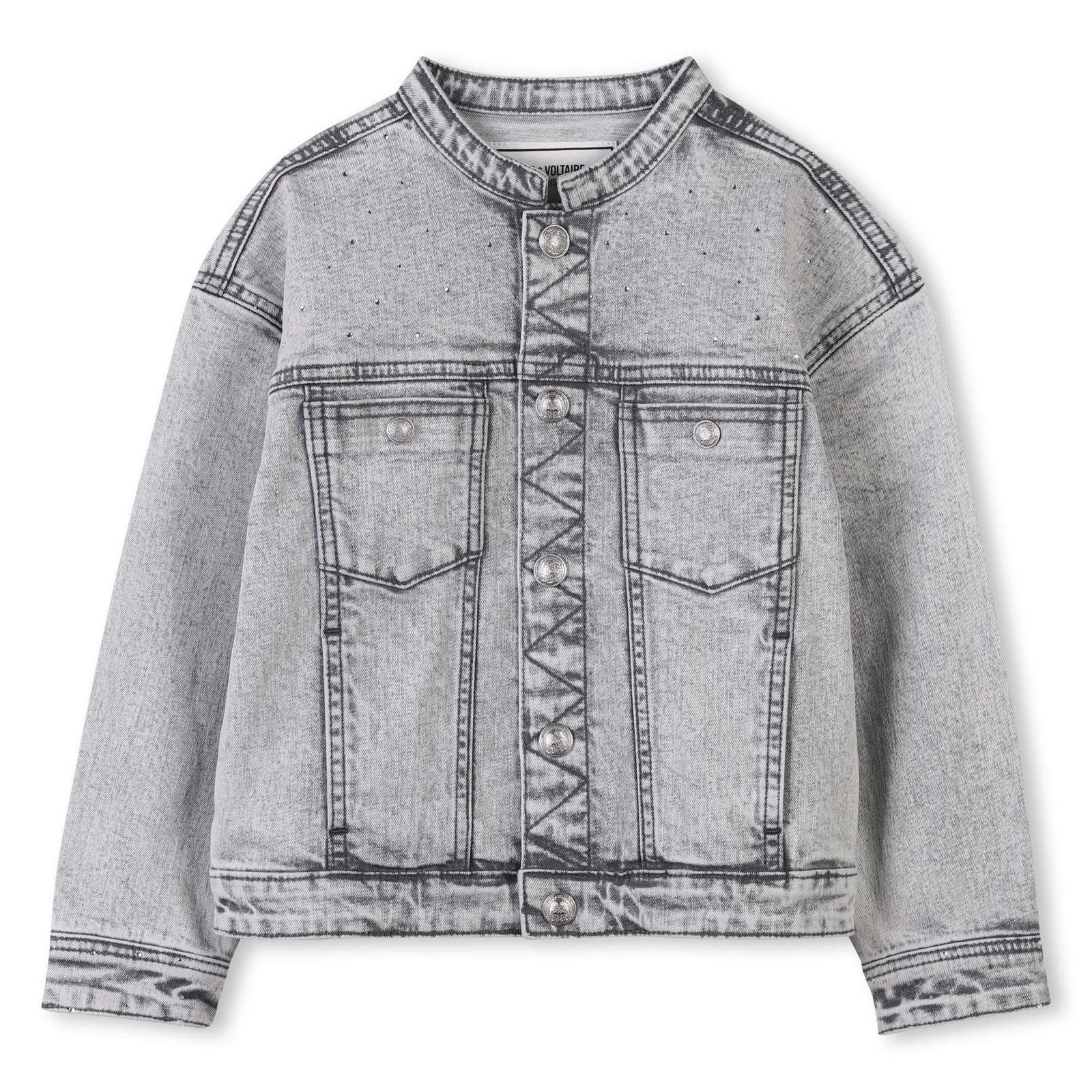 Zadig & Voltaire Jacket Grijs Steentjes