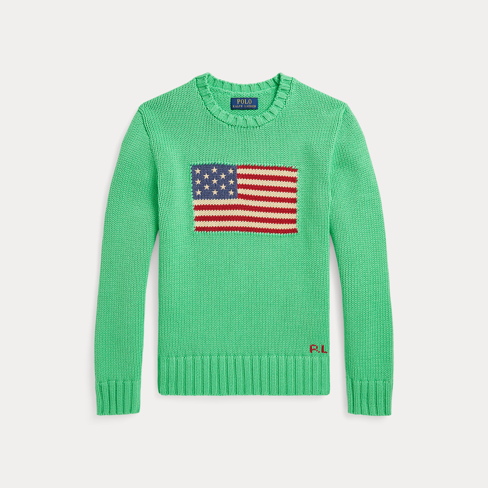 Ralph Lauren Hoodie Flag Groen