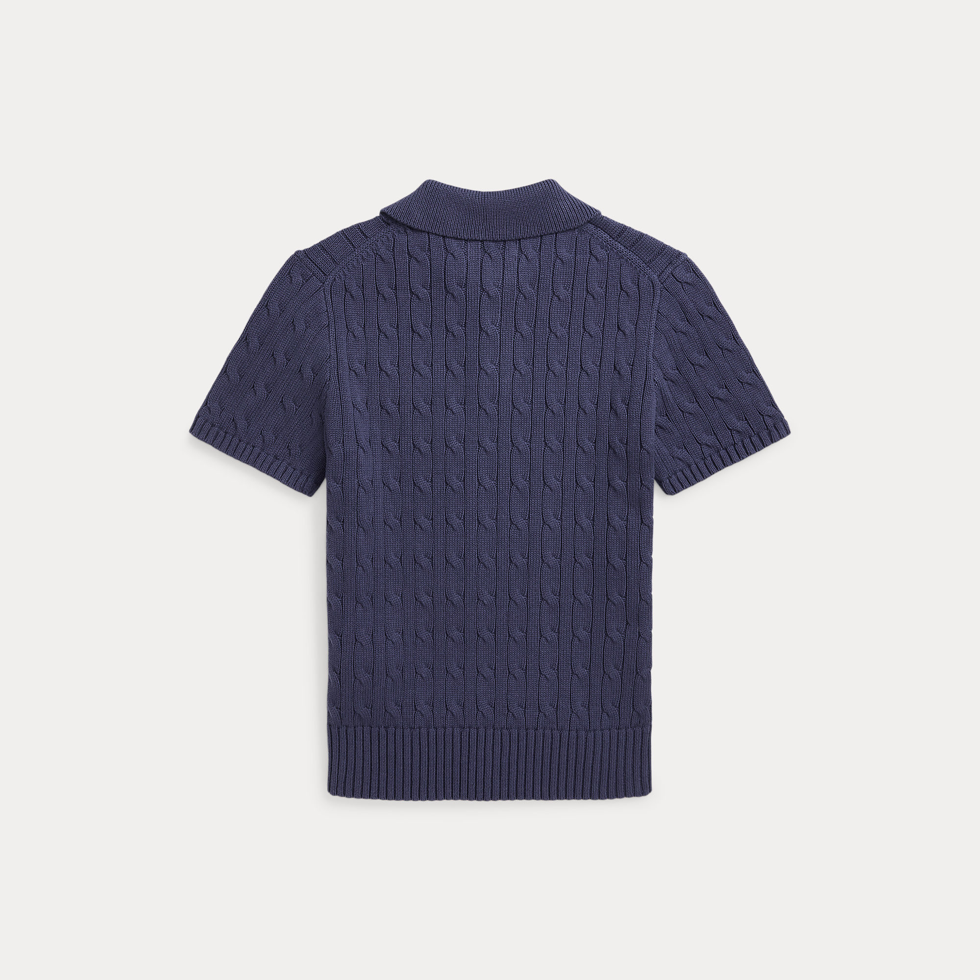 Ralph Lauren Knitted Polo Navy