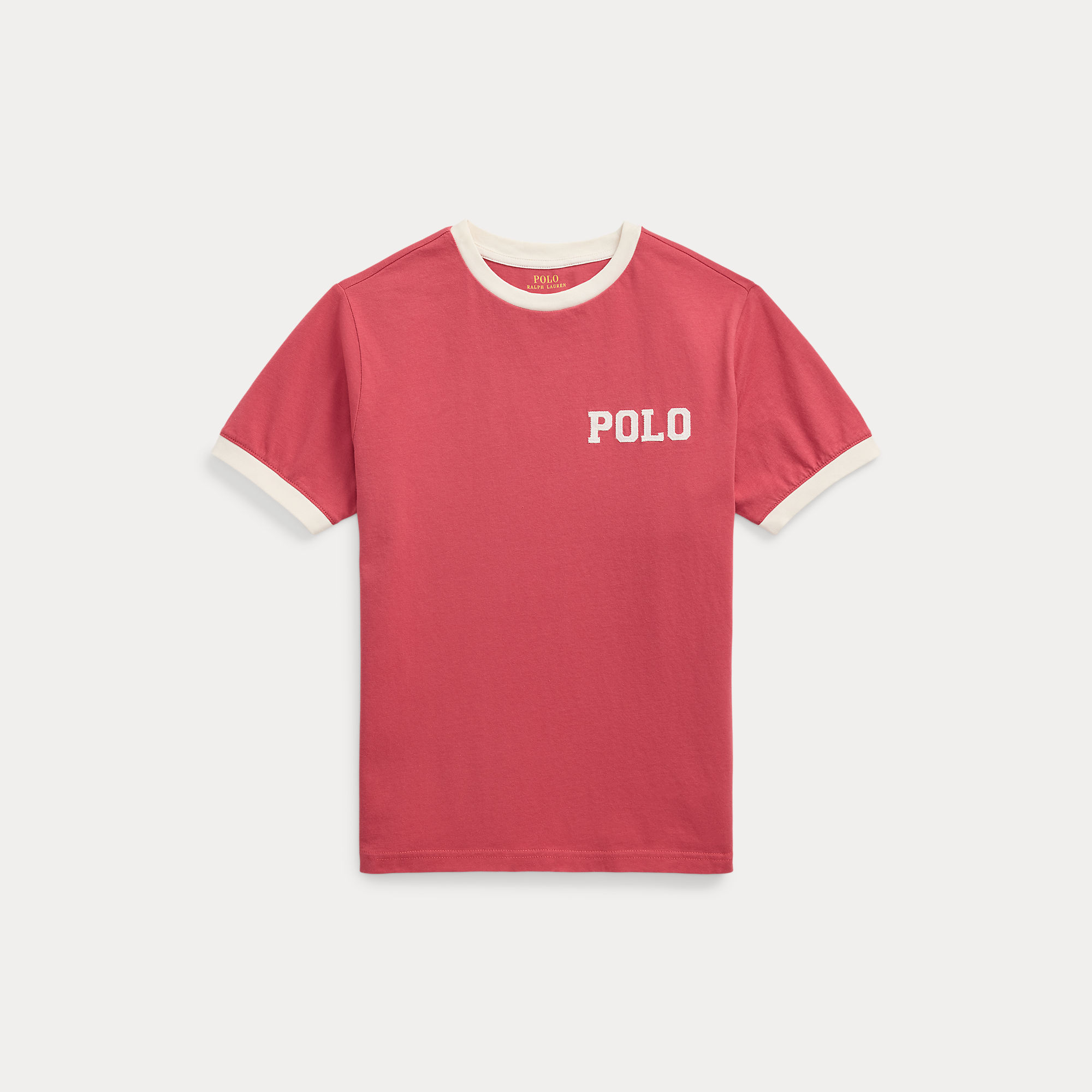 Ralph Lauren T-shirt Jersey Koraal