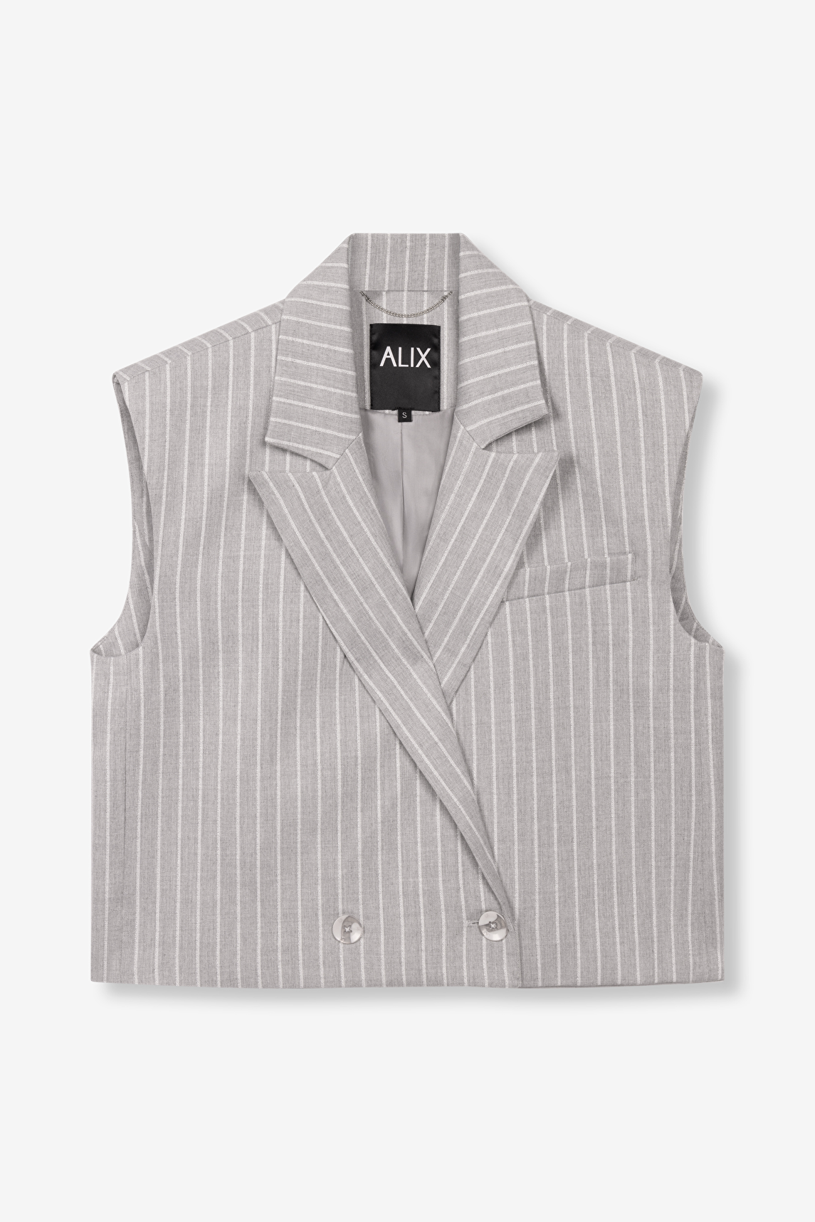 Alix The Label Pinstripe Waistcoat