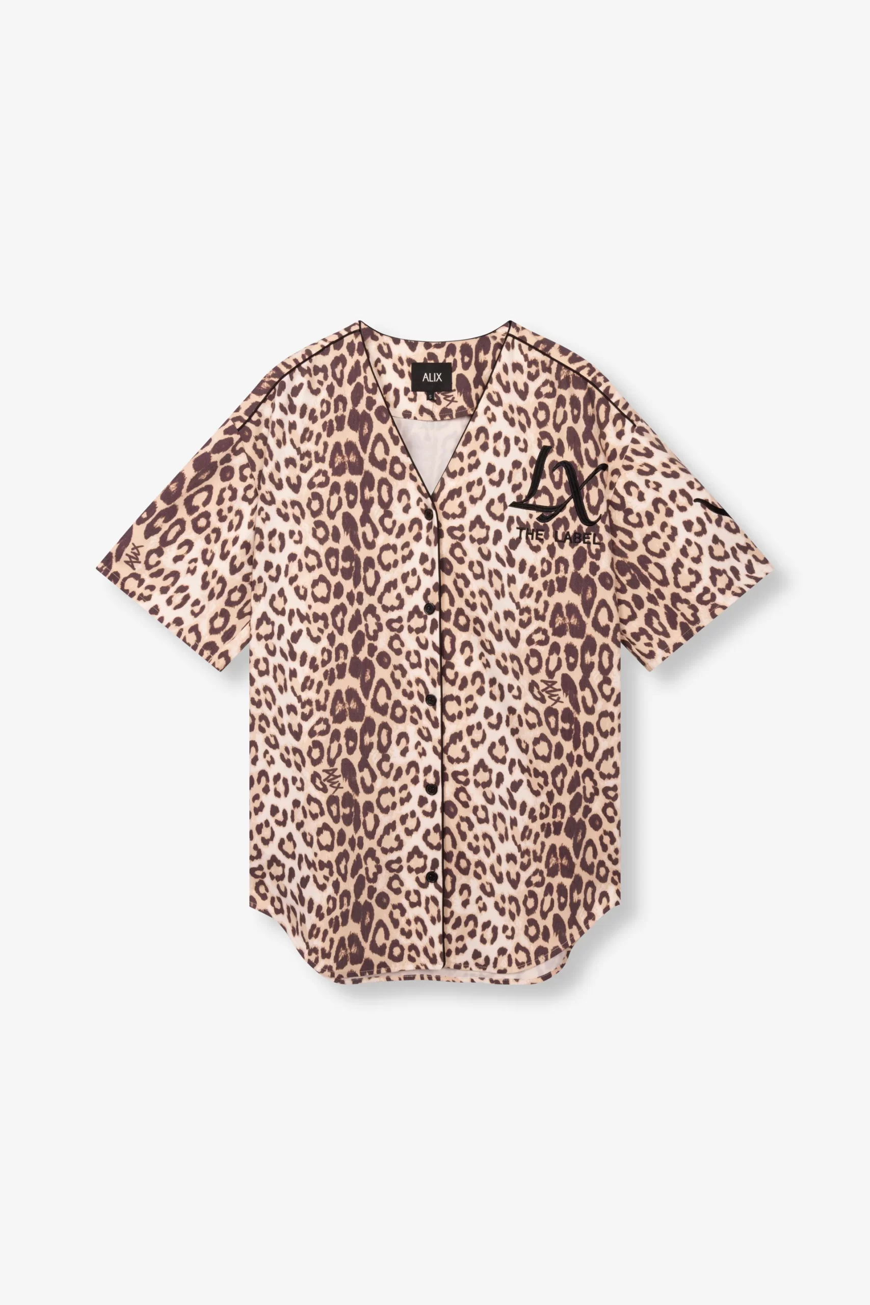 Alix The Label Animal Baseball Shirt