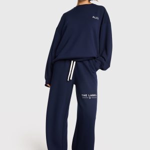 Alix The Label Wide Leg Scuba Pants