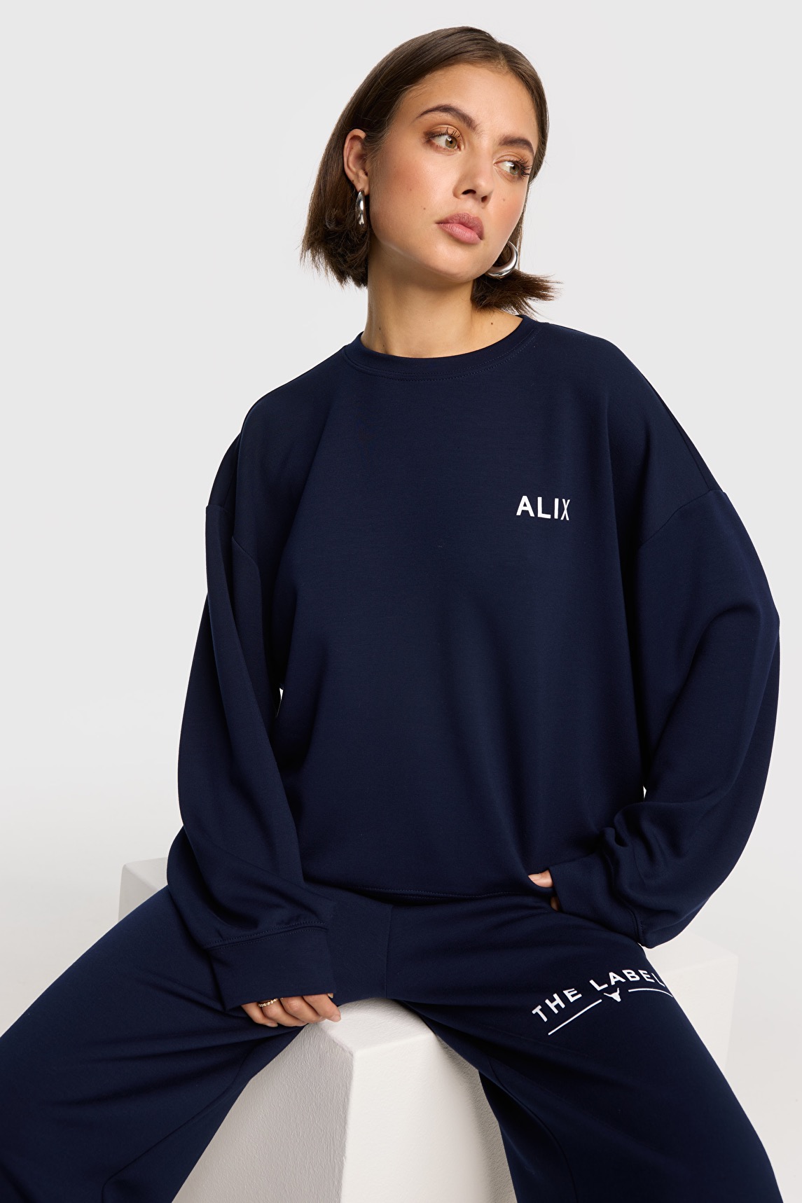 Alix The Label Scuba Sweater