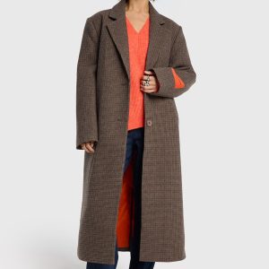 Alix The Label Checked Coat