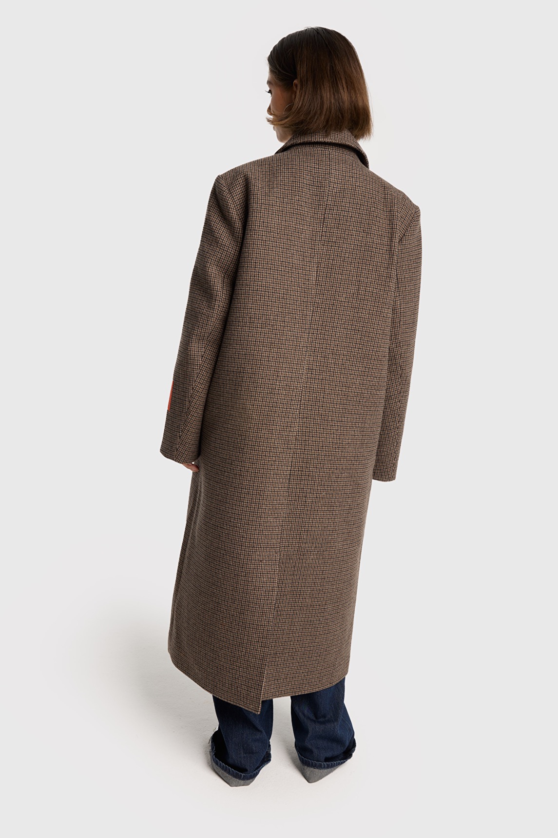 Alix The Label Checked Coat