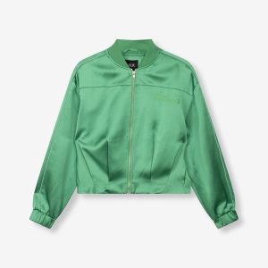Alix The Label Satin Jacket