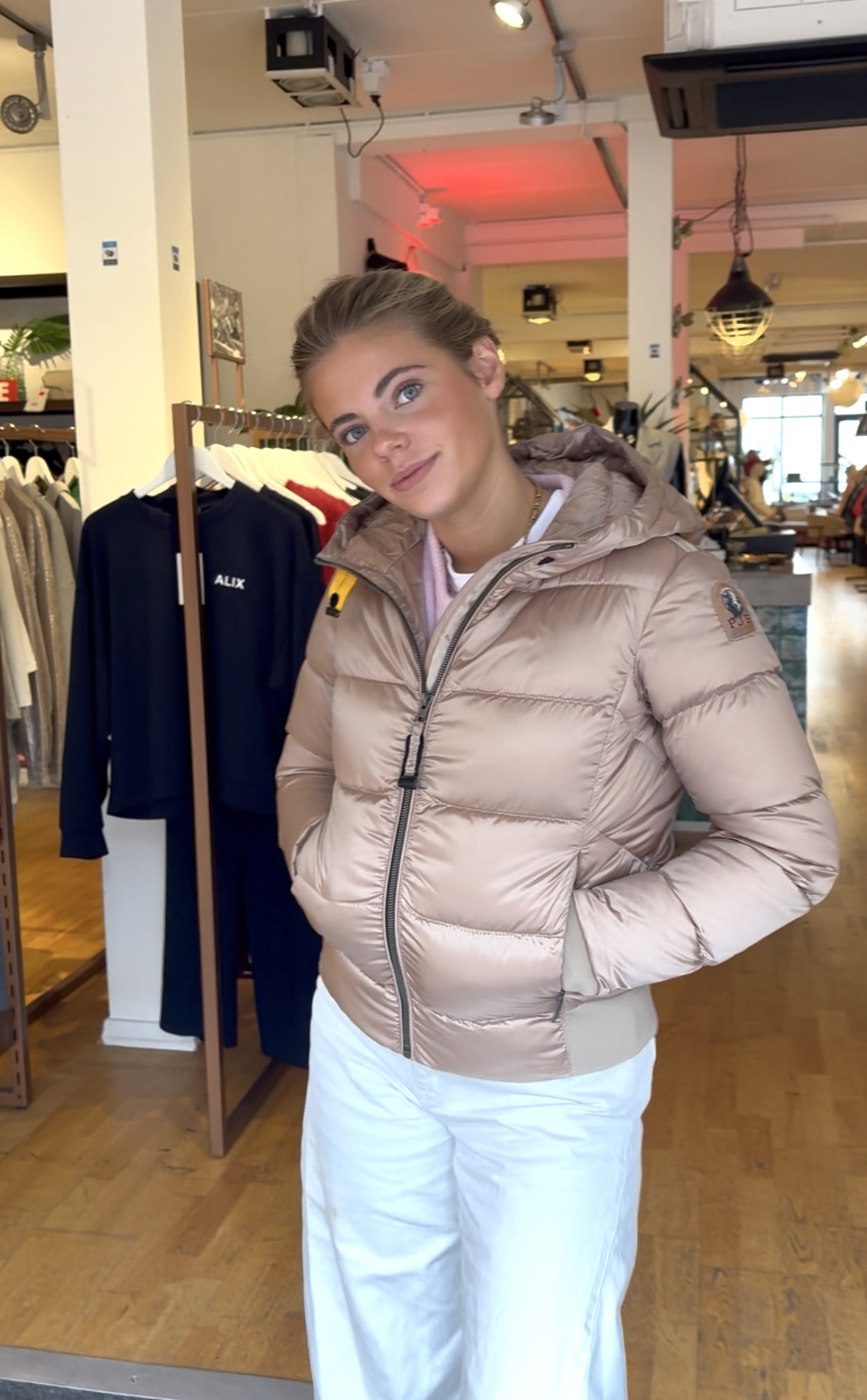 Parajumpers Mariah Girl Jacket Champagne