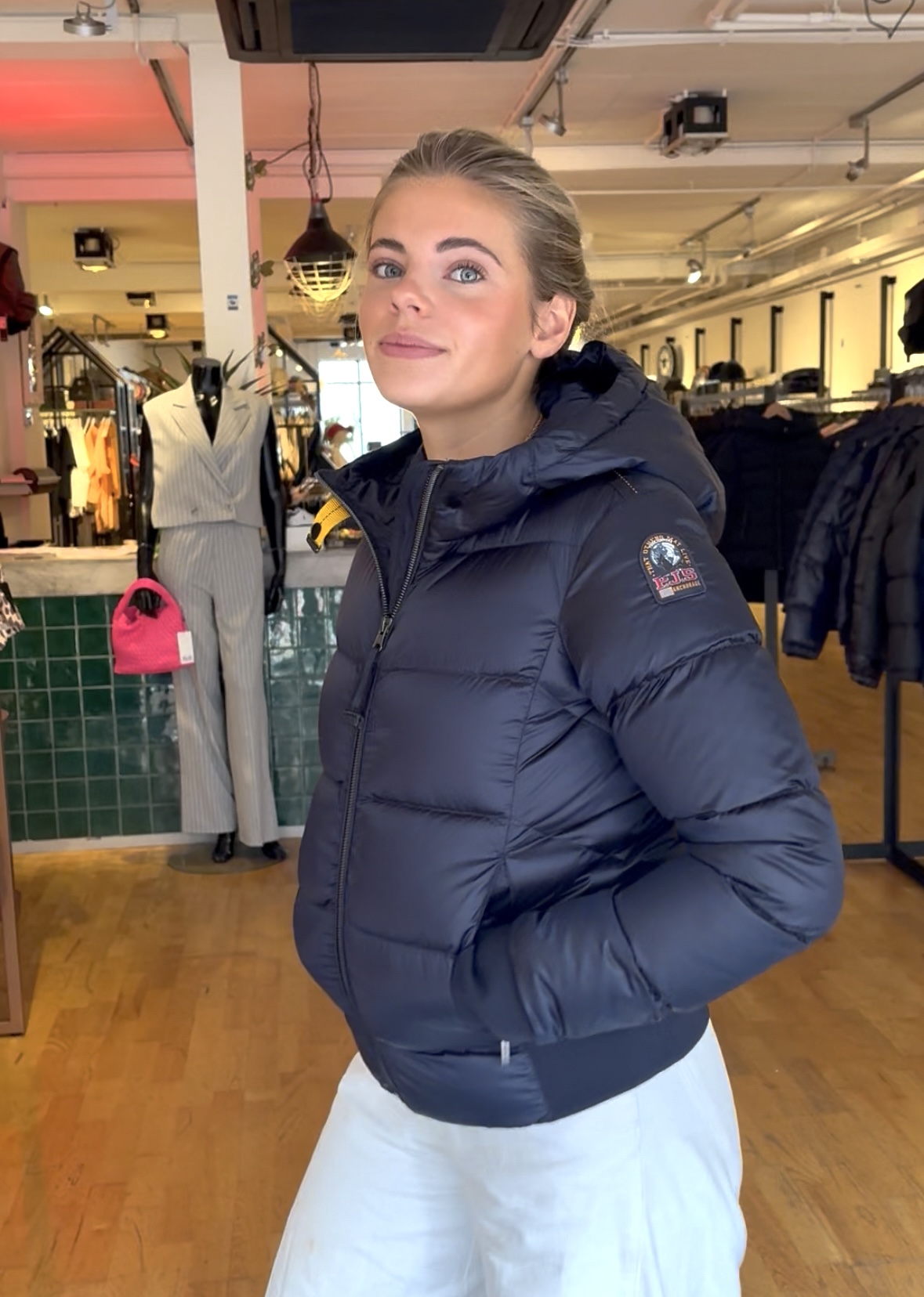 Parajumpers Mariah Girl Jacket Navy