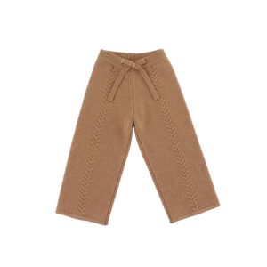 Sulien Merino Wol Broek | Hazelnut