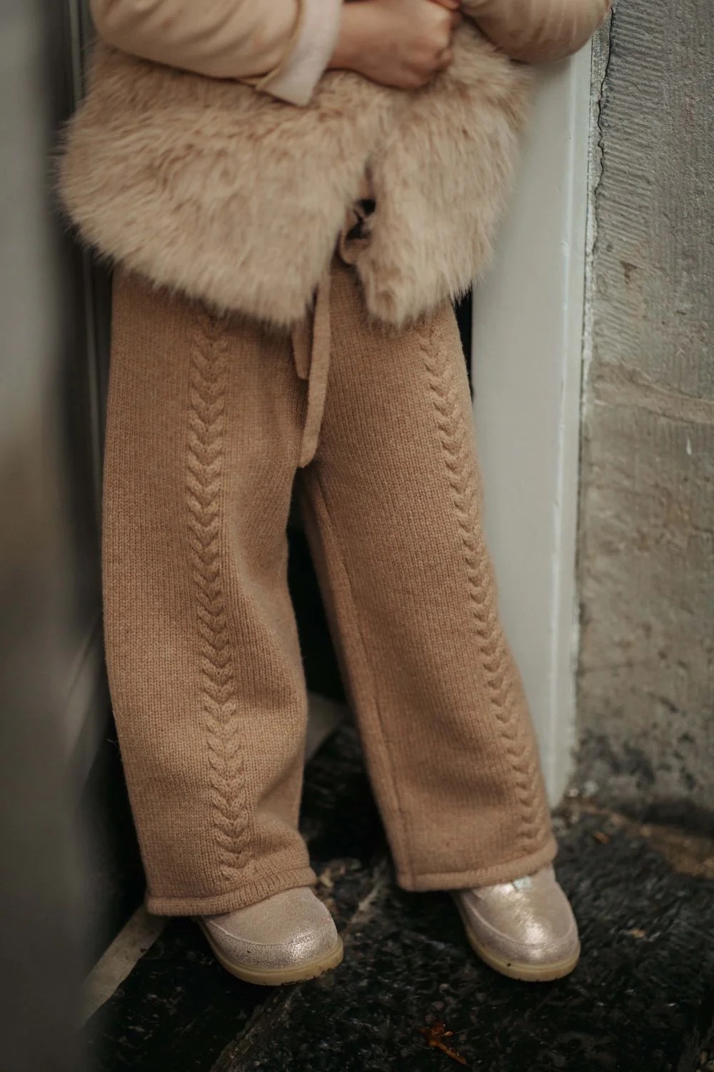 Sulien Merino Wol Broek | Hazelnut