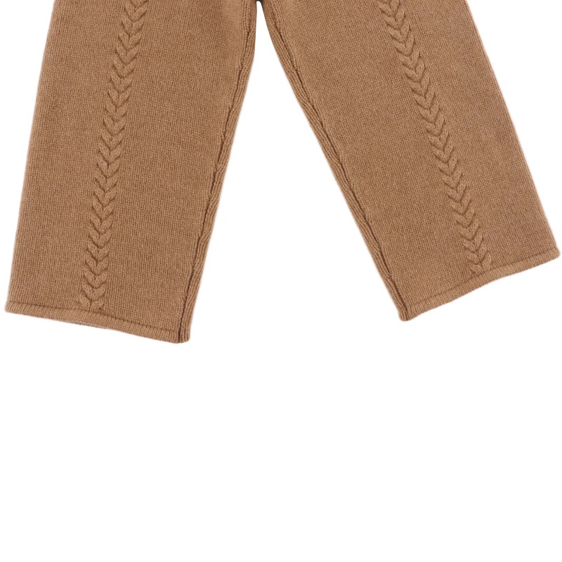 Sulien Merino Wol Broek | Hazelnut