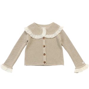 Zoila Cardigan | Oyster Grey