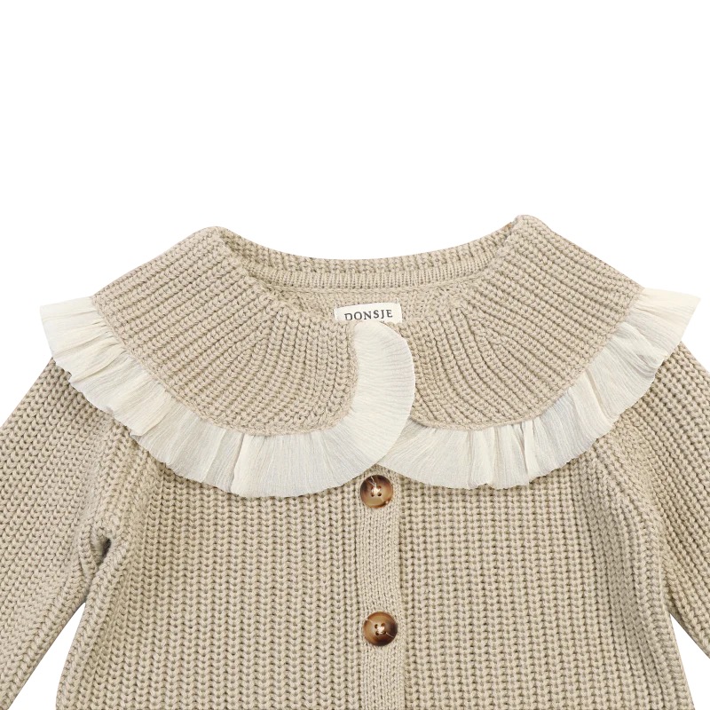 Zoila Cardigan | Oyster Grey