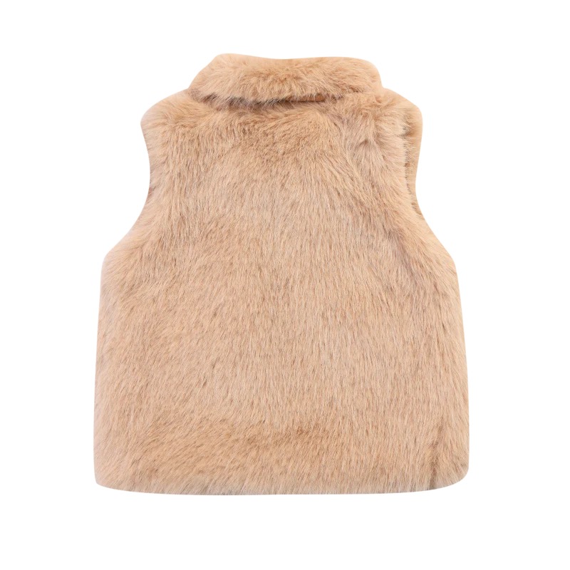 Roswita Gilet | Cloudy Rose Teddy