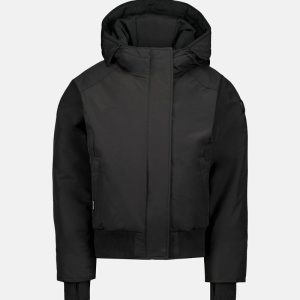 Airforce Bomber Jacket Zwart Girls