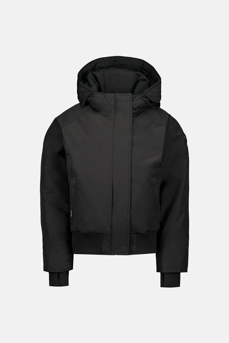 Airforce Bomber Jacket Zwart Girls