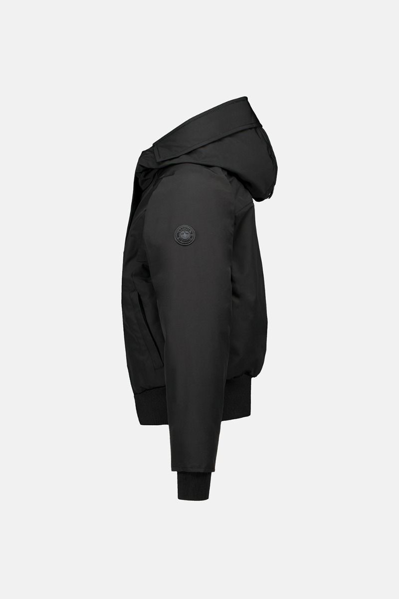Airforce Bomber Jacket Zwart Girls