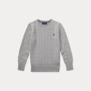 Ralph Lauren Knitted Sweater Grijs