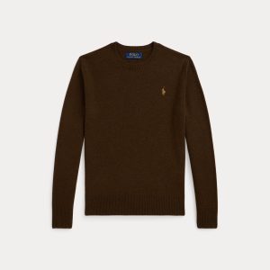 Ralph Lauren Wol Sweater Bruin