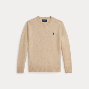 Ralph Lauren Wol Sweater Oatmeal