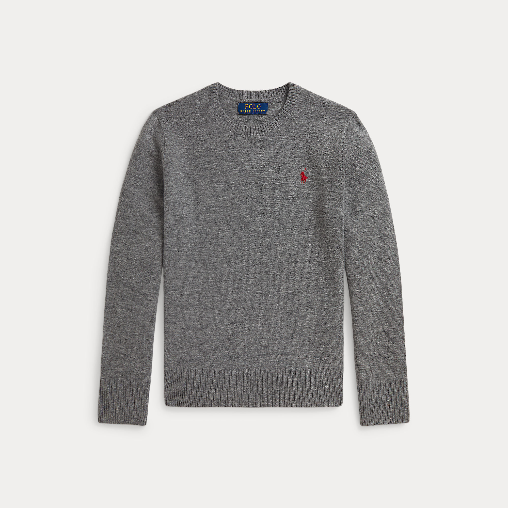 Ralph Lauren Wol Sweater Grijs