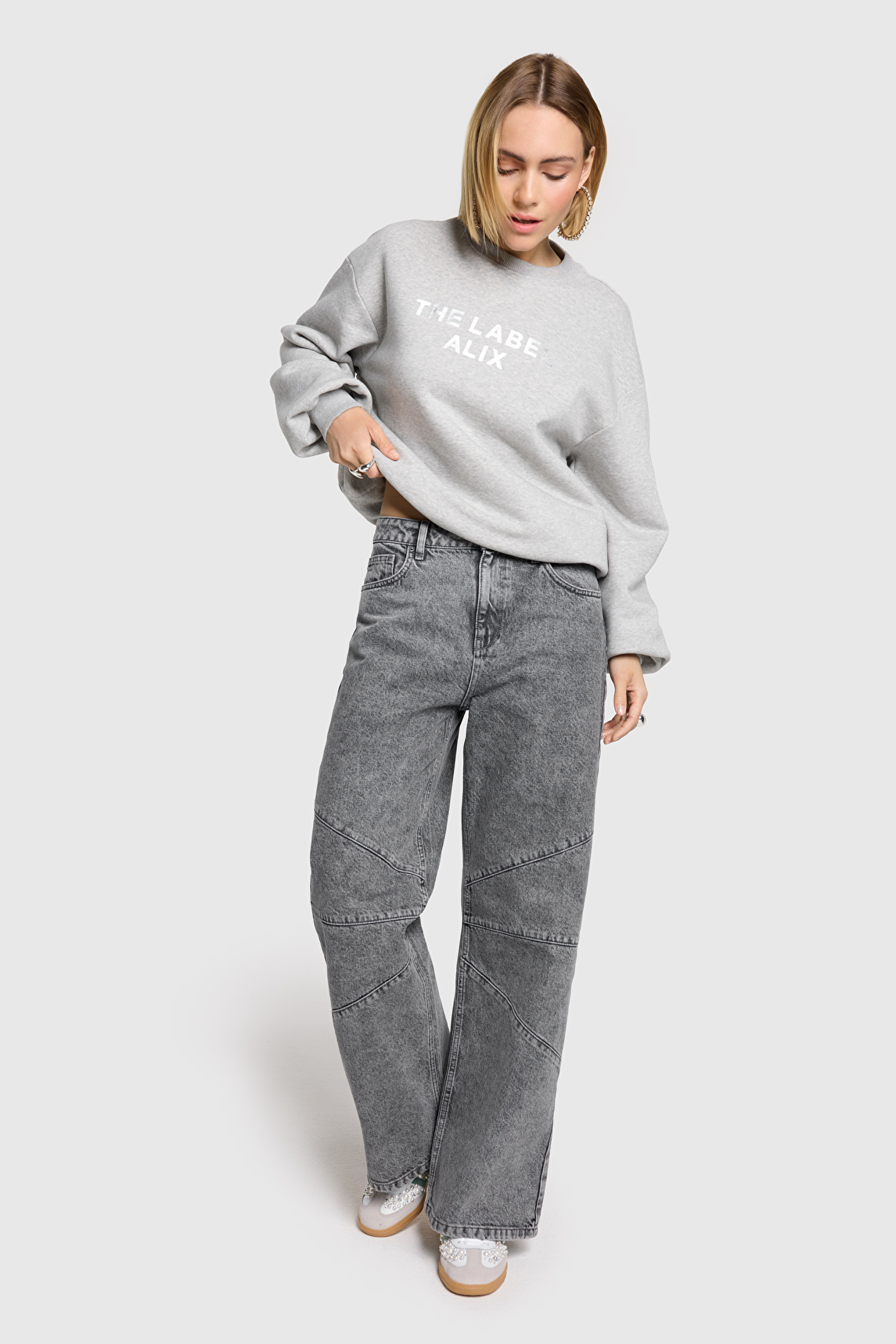 Alix The Label FOIL ALIX SWEATER