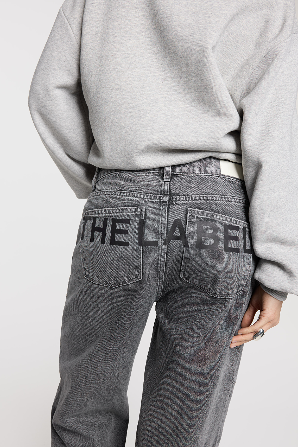 Alix The Label CUTSEAM DENIM PANTS