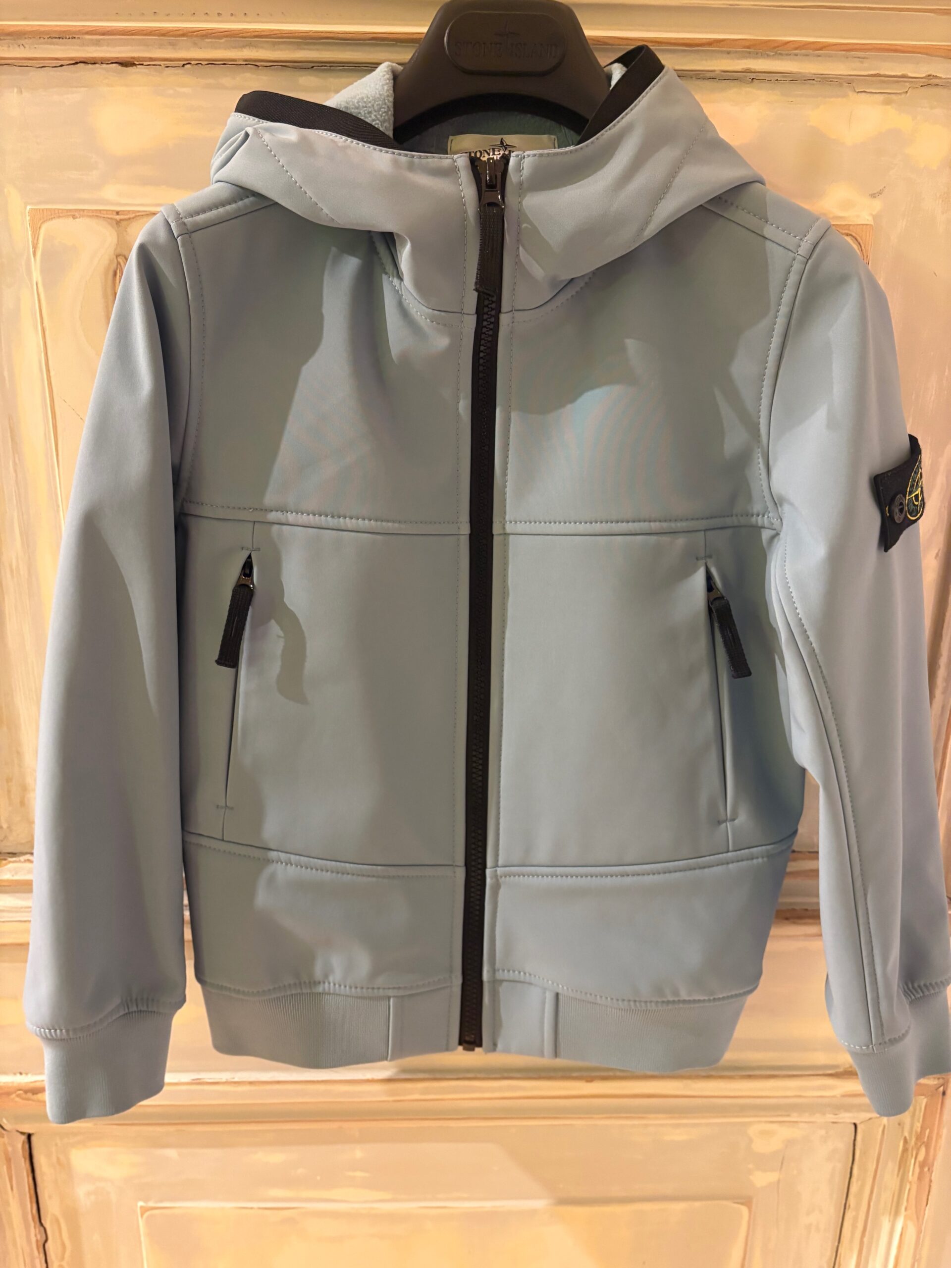 Stone Island soft-shell V004A Lichtblauw