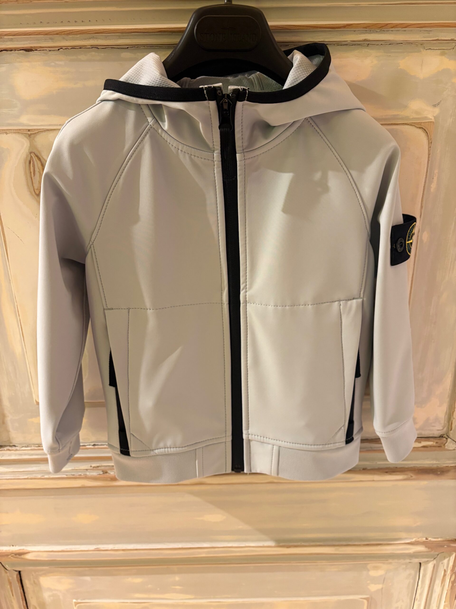 Stone Island soft-shell V0041 Lichtgrijs